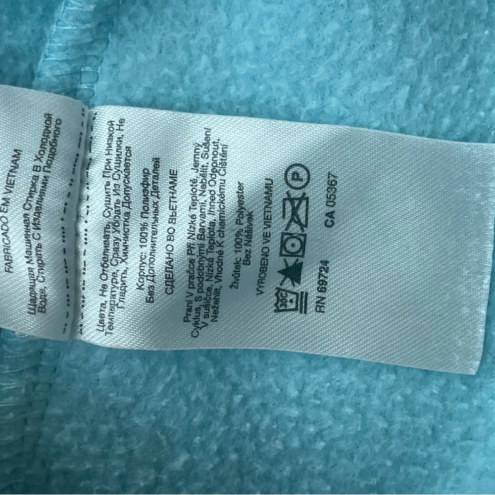 Columbia Light Blue Full Zip Fleece Jacket Women’s Size: Large - Picture 7 of 10